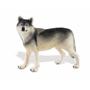 Plastic speelgoed figuur wolf 13 cm 10092211