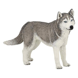 Plastic speelgoed honden/dieren figuur Husky 11 cm 10057051