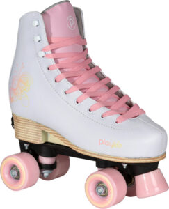 Playlife Classic adjustable rolschaatsen junior wit/roze maat 31/34 1019412