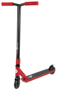 Playlife stuntstep Kicker Red 82 cm aluminium zwart/rood 430587