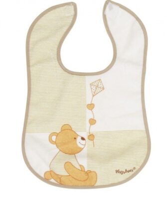 Playshoes slabbetje klittenband beer beige 24 x 28 cm 343798