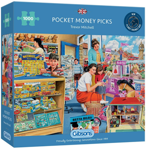 Pocket Money Picks Puzzel (1000 stukjes) 34066855197