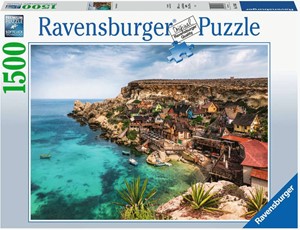 Popeye Village Malta Puzzel (1500 stukjes) 35189955523