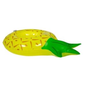 Poppen/knuffel opblaas zwemband ananas 27 cm 10136732