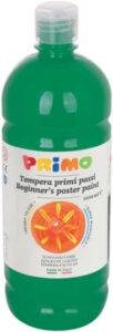 Primo plakkaatverf Tempera 1000 ml donkergroen 462763