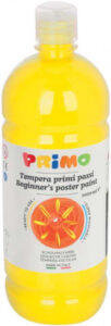 Primo plakkaatverf Tempera 1000 ml geel 462603