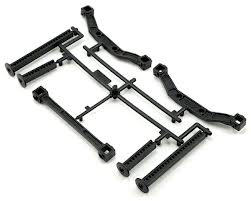 Proline extended front & rear body mounts replacement kit voor Traxxas Slash 4x4 10022