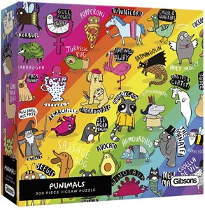 Punimals Puzzel (500 stukjes) 38594908485