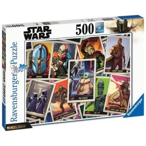 Puzzel 500 p - Baby Yoda / Star Wars Mandalorian 3362946