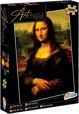 Puzzel Art Mona Lisa 50x70Cm 1000 Stukjes 160939