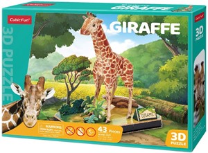 Puzzel Giraffe - 3D Puzzel 36432303713