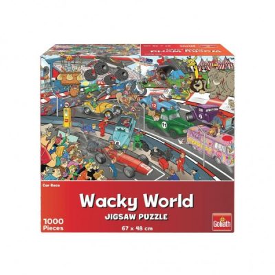 Puzzel Wacky World Car Race (1000) 149680