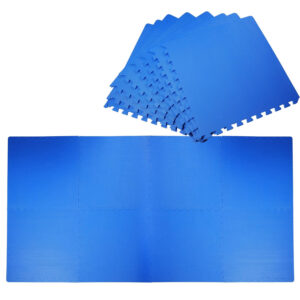 Puzzelmat - Speelmat - Kruipmat - Baby - kinderen - EVA Foam - 8 delig - 120 x 240 cm - Blauw 3725995