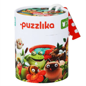 Puzzlika Puzzel - Waar Wonen Dieren - 10x 2 stukjes 4548701