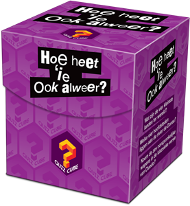 Quiz Cube - Hoe Heet 'ie Ook Alweer? 33059428085