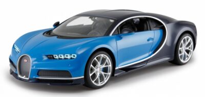 Rastar RC Bugatti Chiron jongens 27 MHz 1:14 blauw 333641