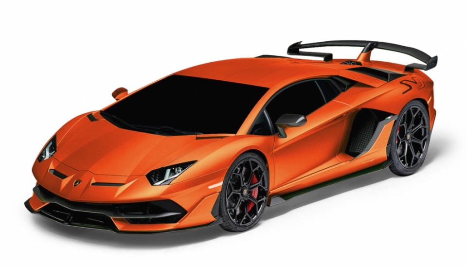 Rastar RC Lamborghini Aventador SVJ 1:24 27 MHz oranje 344481