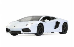 Rastar RC Lamborghini Aventador jongens 27 MHz 1:14 wit 334162