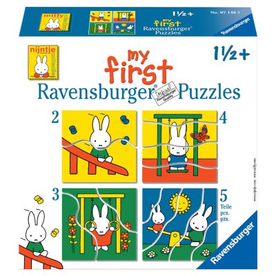 Ravensburger Mijn eerste puzzel Nijntje - 2 + 3 + 4 + 5 stukjes 1005014