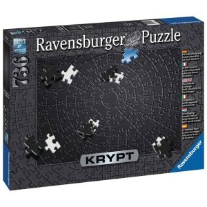 RAVENSBURGER - Puzzel 736 stukjes Krypt Black 3451328