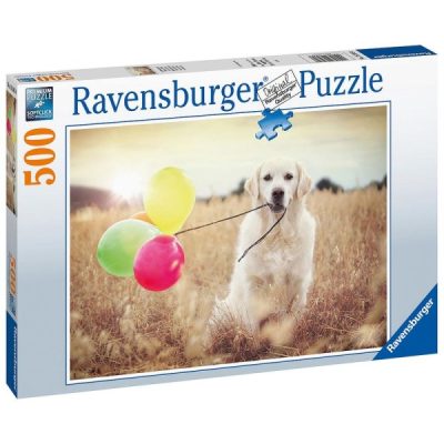 Ravensburger Puzzel Ballon Feestje Labrador 500 Stukjes 151818