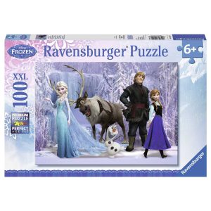 Ravensburger puzzel Disney Frozen rijk van de sneeuwkoningin - 100 stukjes 1183532