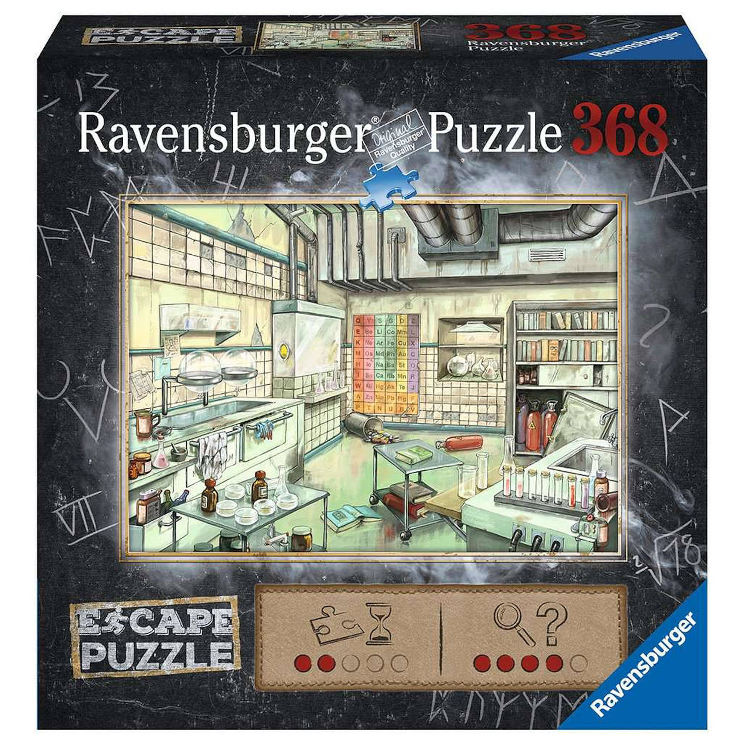 Ravensburger Puzzel ESCAPE Chemistry Lab 368 pcs. 3544591