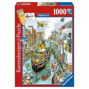 Ravensburger Puzzel Fleroux: Pakjesboot 1000 Stukjes 158933