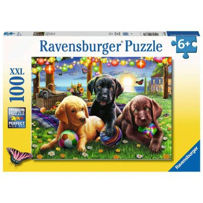 Ravensburger puzzel Honden picknick 100 3545936