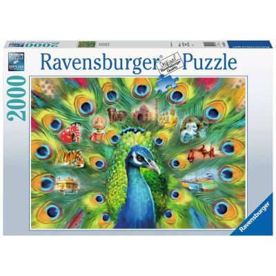 Ravensburger Puzzel Land van de pauw 2000st 3545965