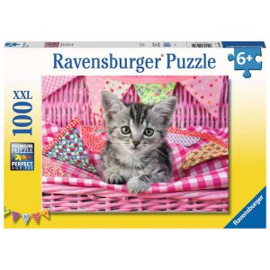 Ravensburger puzzel Schattig katje 100st 3546008