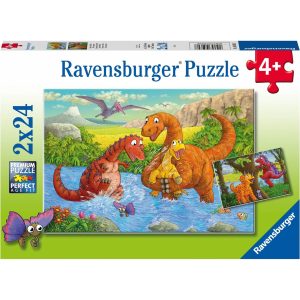 Ravensburger puzzel Spelende dino&apos;s 3545923