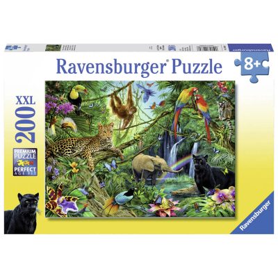 Ravensburger puzzel XXL dieren in de jungle - 200 stukjes 1035393