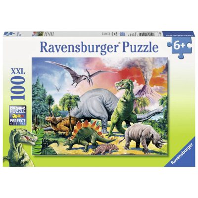 Ravensburger puzzel XXL tussen de dino&apos;s - 100 stukjes 1054653