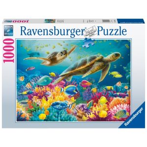 Ravensburger Puzzel blauwe onderwaterwereld 1000 stukjes 158910