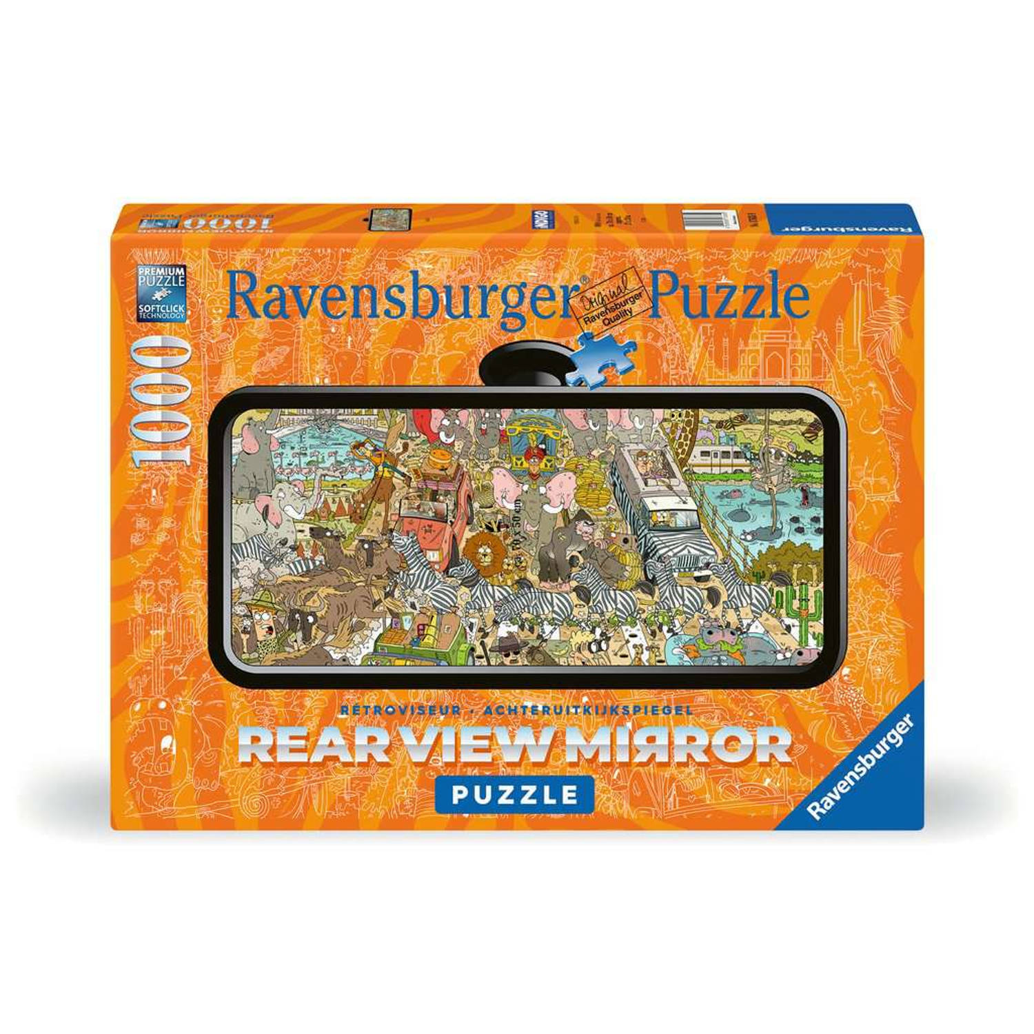 Ravensburger Rearview Mirror Safari (1000) AANBIEDING 4609711