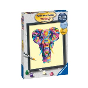 Ravensburger Schilderen Op Nummer Bonte Olifant 151821