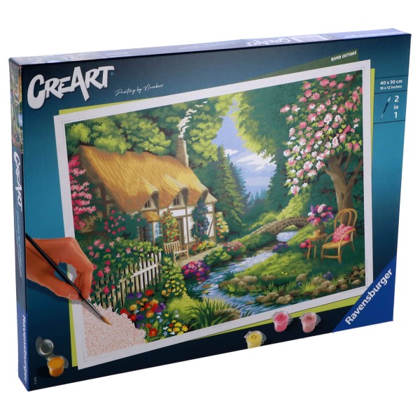 Ravensburger Schilderen Op Nummer Cottage Garden 163189