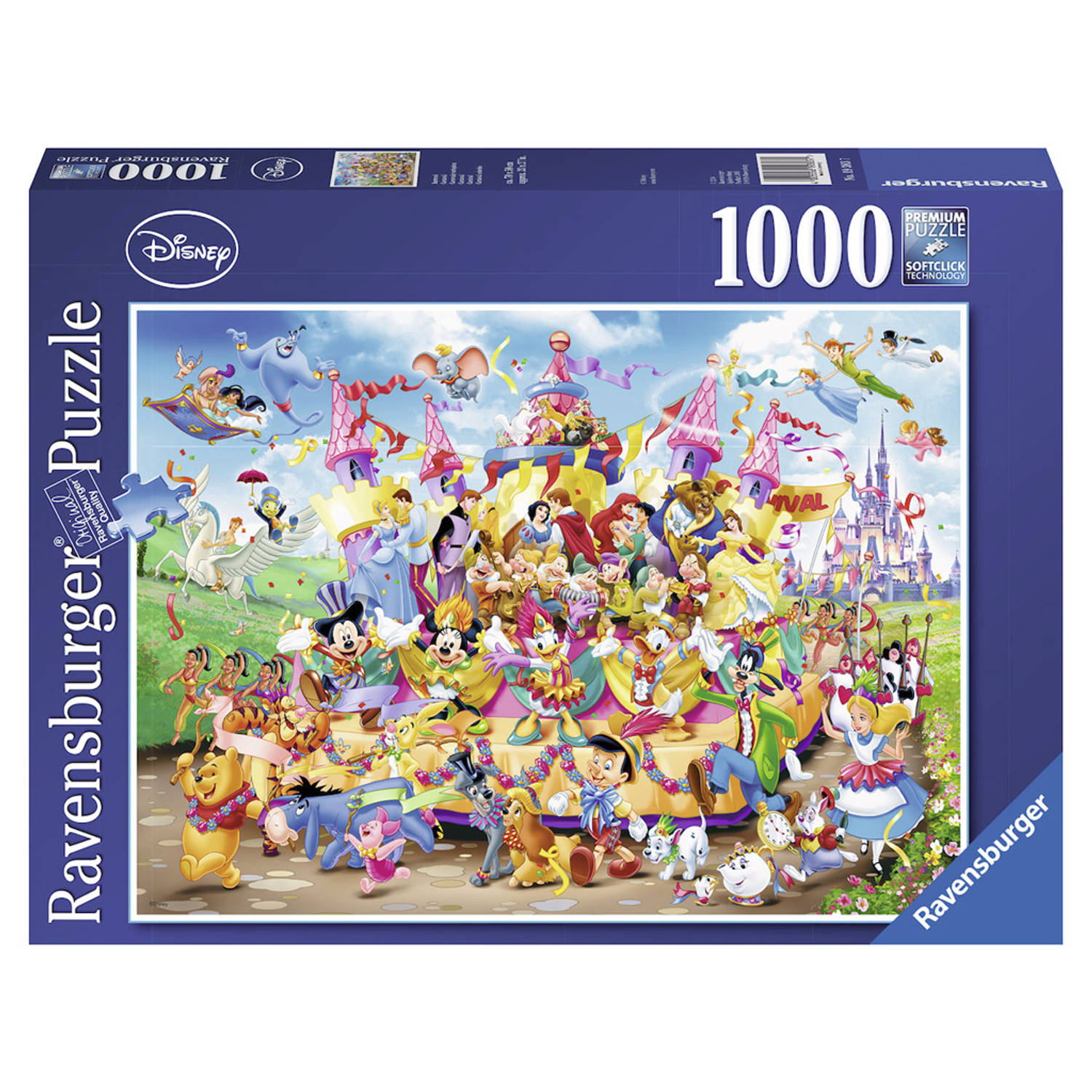 Ravensburger puzzel Disney optocht - 1000 stukjes 2032648