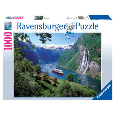 Ravensburger puzzel Noors fjord - 1000 stukjes 1016536