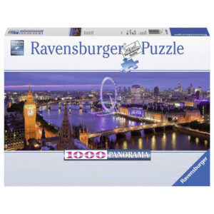 Ravensburger puzzel Panorama Londen bij nacht - 1000 stukjes 1347553