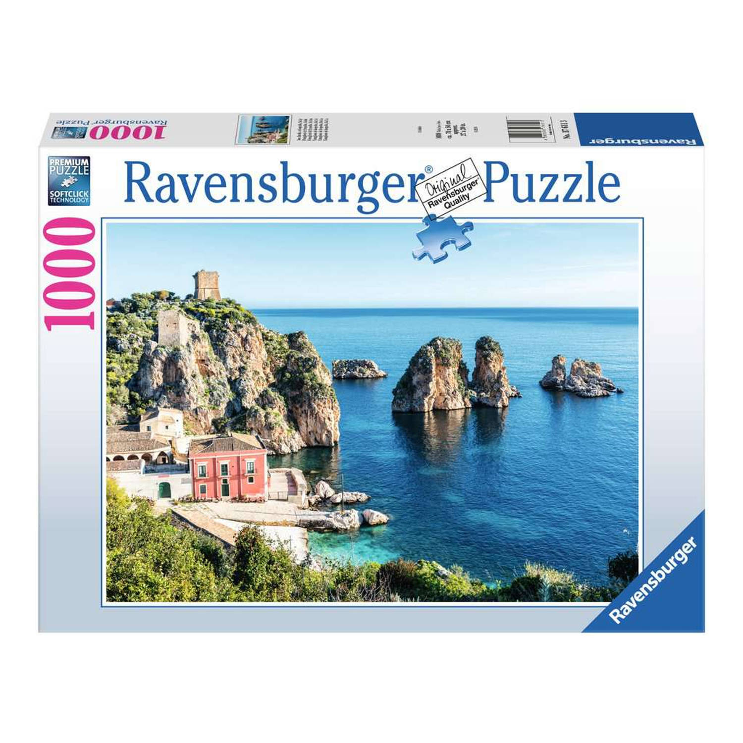 Ravensburger puzzel Sicilië 1000 stukjes (6136113) 4644161