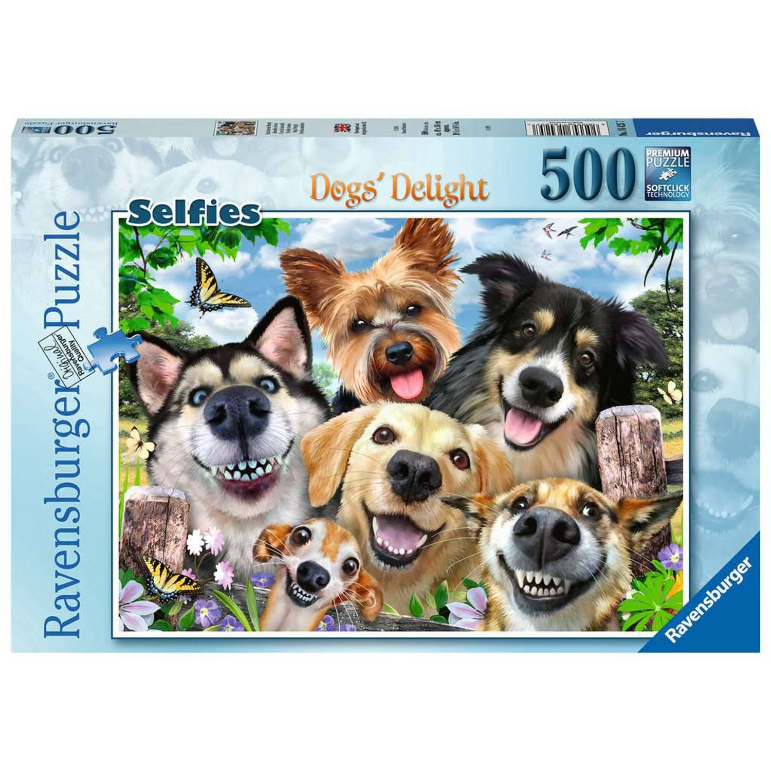 Ravensburger puzzel Vrolijke honden 3545944