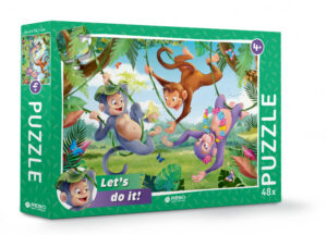 Rebo Productions legpuzzel Jungle junior 48 stukjes 1007309