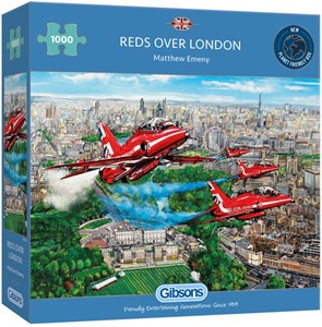 Reds Over London Puzzel (1000 stukjes) 35162806451