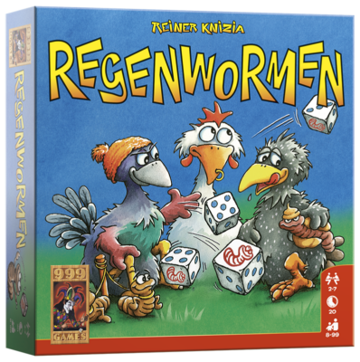 Regenwormen - Dobbelspel 13450