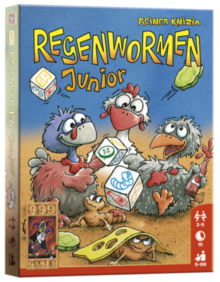 Regenwormen Junior - Dobbelspel 13450