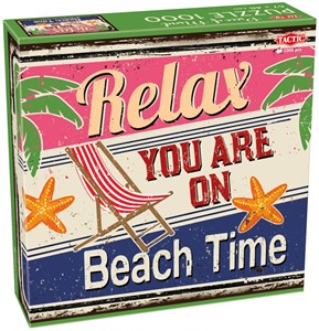 Relax you are on beach time Puzzel (1000 stukjes) 37420044550