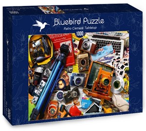 Retro Camera Tabletop Puzzel (1000 stukjes) 36948294821