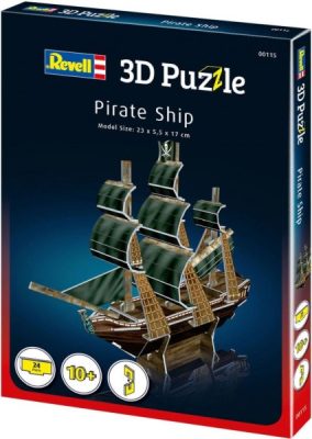 Revell Puzzel 3D Piratenschip (24) 152399